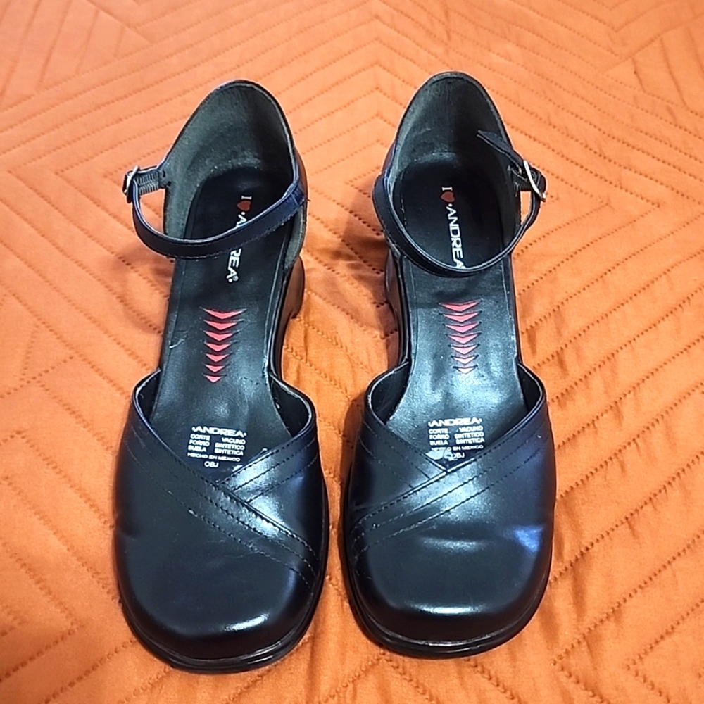 ANDREA FENZI Black Heels